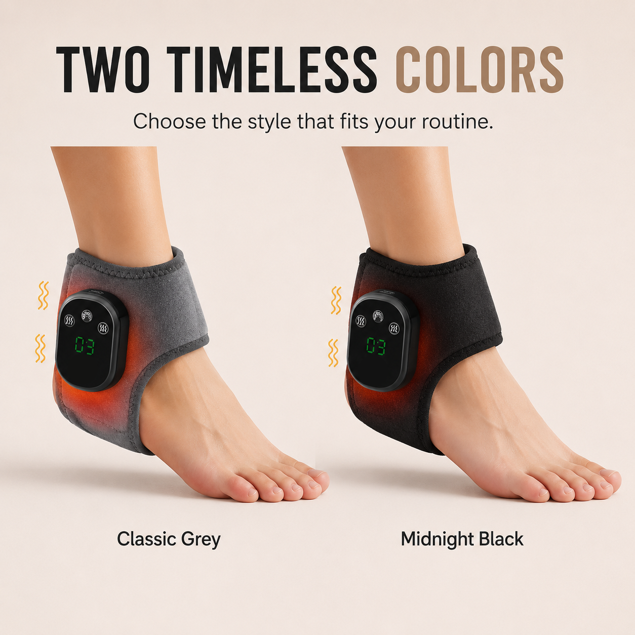 Relivio™ Restore Wrap Advanced Heat & Massage Foot Recovery System